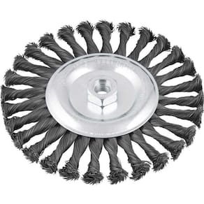 Escova Circular Torcida 7x1/2" Rosca M14 9000rpm