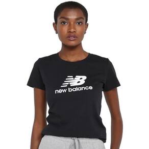 Camiseta New Balance Essentials Feminina WT31546B-BK
