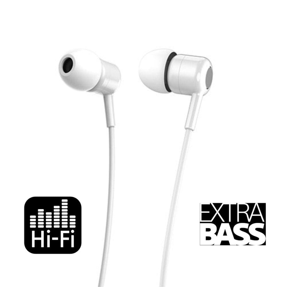 Fone de ouvido Extra Bass HI-FI EARPHONES Earphone Earbuds P2