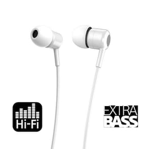Fone de ouvido Extra Bass HI-FI EARPHONES Earphone Earbuds P2