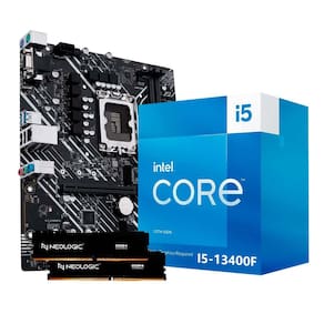 Kit Upgrade Intel I5 13400F, Placa Mãe H610, 16Gb Ddr4, Neologic - Nli84724