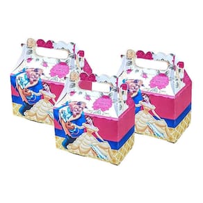 Kit 30 Maletinhas Decoração Festa  Tema A Bela E A Fera