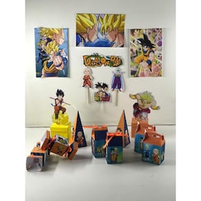 Kit Festa So Um Bolinho Dragon Ball