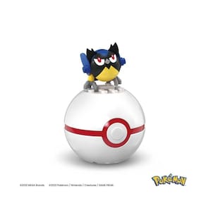 Boneco Brinquedo Articulado Blastoise Pokémon Pokébola PokeBall em