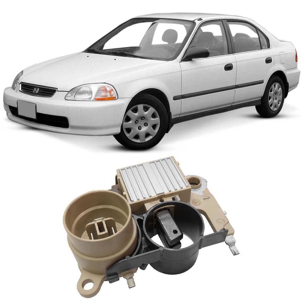 Regulador Voltagem Alternador Honda Civic 1.6 91 a 97 Gauss