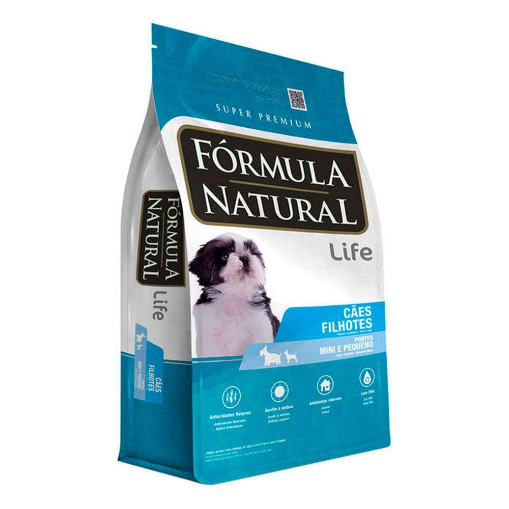 Ração Fórmula Natural Cães Filhotes Raças Mini e Pequenas 15kg