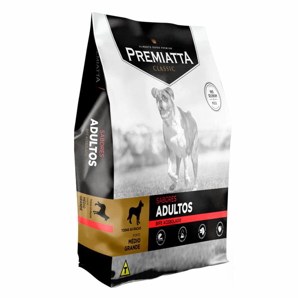 Racao Premiatta Caes Bife Acebolado 15Kg