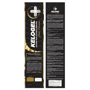 Lamina De Silicone 70Cmx3Cm Esp.1.8Mm Linha Premium Kelogel