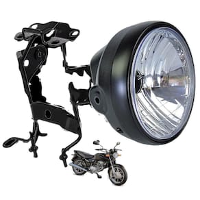 Farol Com Suporte Aranha Cg Titan 150 Anos 2004 Ate 2008