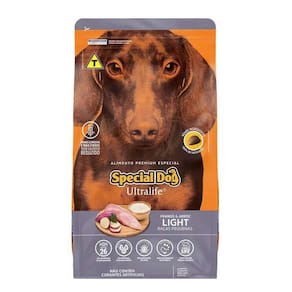Ração Cães Special Dog Ultralife Light Raças Pequenas Frango e Arroz 15kg