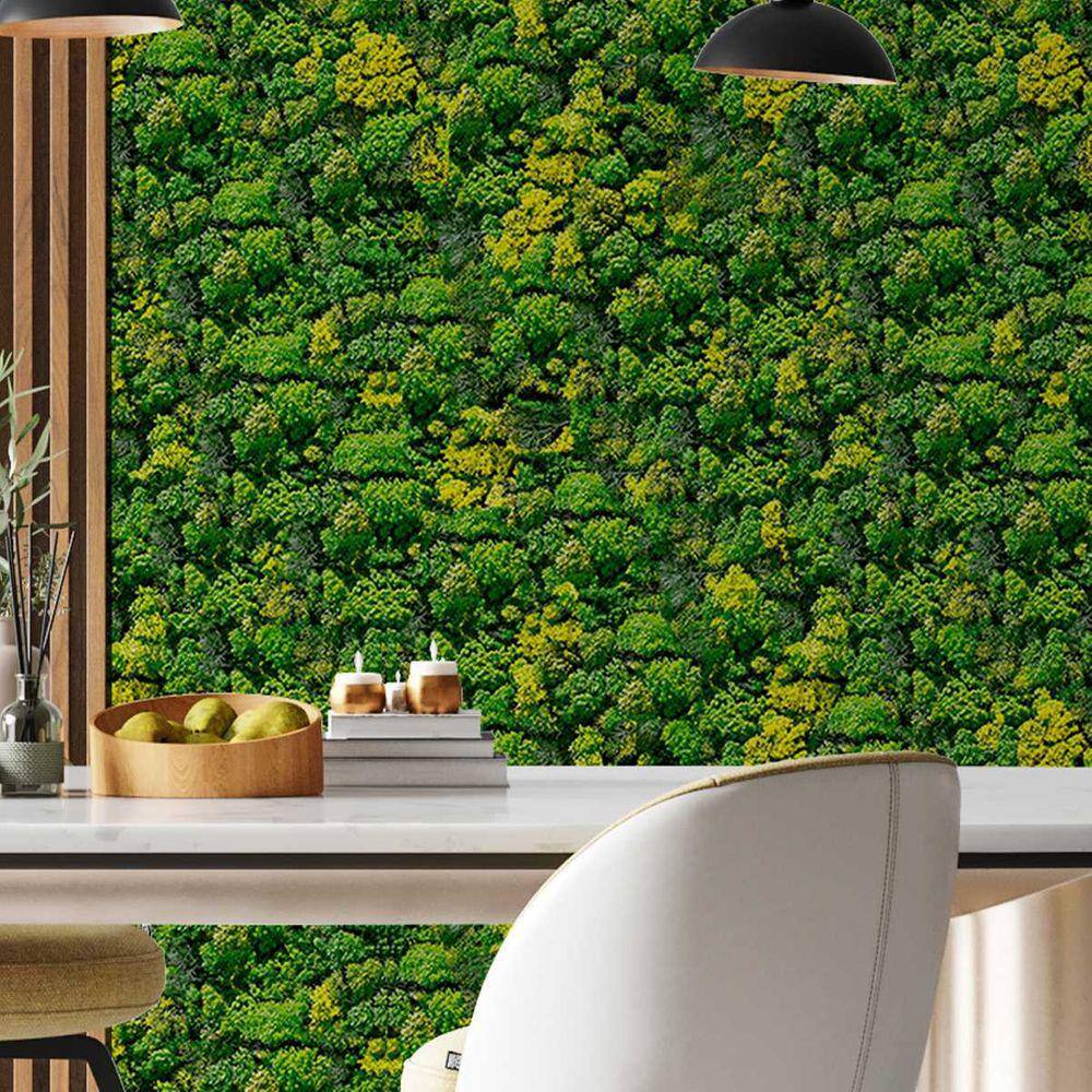 Papel de Parede 9M Floresta tropical Realista  Auto Colante selva Natural Paisagem Planta 3d Vinilico