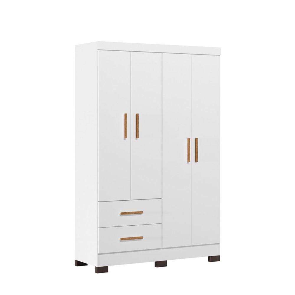 Guarda Roupa Infantil Ísis com 04 Portas e 02 Gavetas
