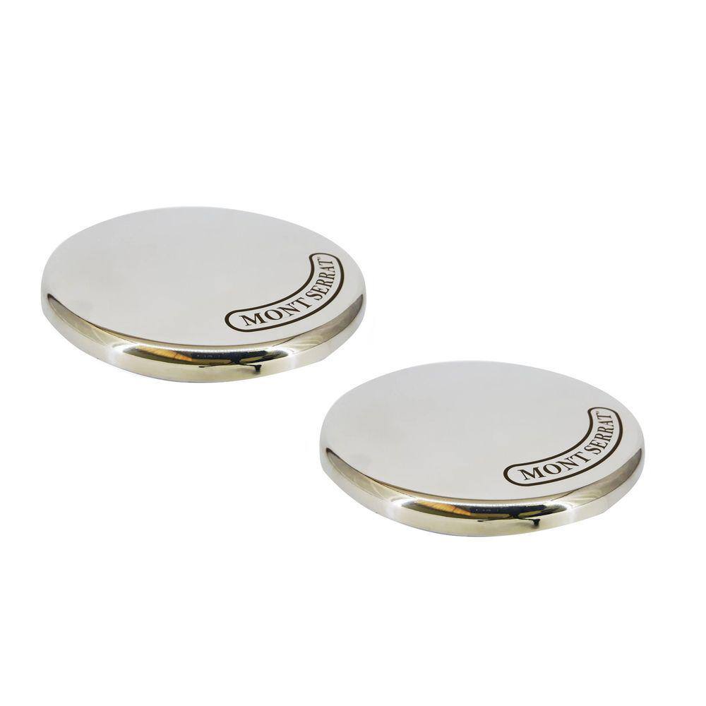 Dois Ralo Inox Antiturbilhão Encaixe 60mm De Piscina Mont Serrat