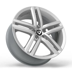 Roda New Strong 1709 17X6 4X100 - Et 45 Prata