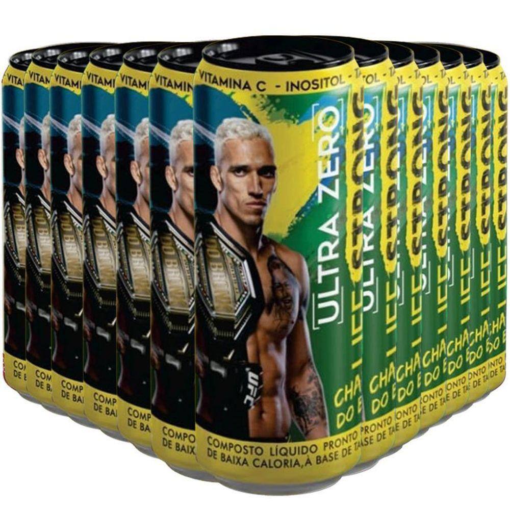 Energético Life Strong Energy Drink 12 Unidade Charles Bronx