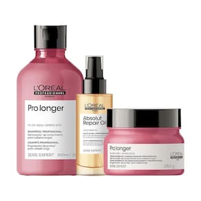 Kit L`Oréal Pro Serie Exp Pro Longer - Sh E Másc E Óleo