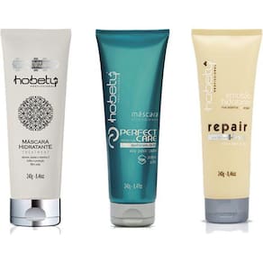 Hobety Kit Therapia Capilar Hidratação Nutrição Reconstrução