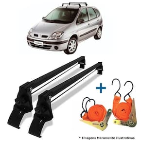 Rack Teto Bagageiro + 2 Cintas Scenic Ano 98/10