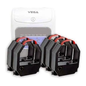 Kit 5 Fita Para Relógio De Ponto Henry Vega Dataprint 945