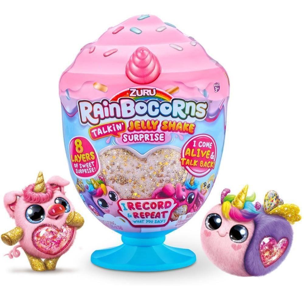 Pelucia Rainbocorns Talkin` Jelly Shake Surpresa Fun F0093-