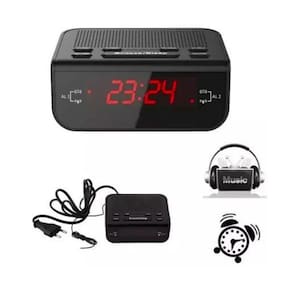 Despertador Rádio Digital Alarme Duplo Garantia E