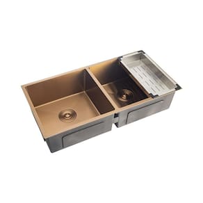 Cuba Dupla Para Cozinha Gourmet Inox Tukano Pingoo.casa - Dourado Rose