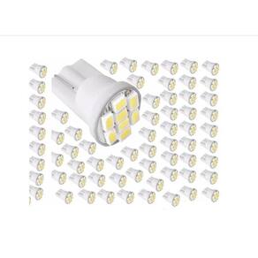 100 Leds Pingao T10 8 Leds Smd Pingo Luz W5W 1026 Automotiva
