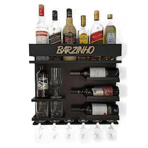 Barzinho De Parede Adega Para Bebidas Bar Whisky Barzinho Pr