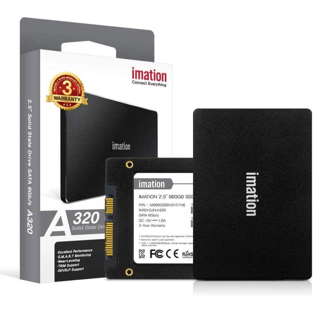 Ssd Imation 2.5 Sata Iii - A320 Ssd 480Gb