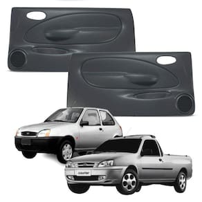 Forro Porta Diant Fiesta Courier 96-02 2P Elétrico Com Tela