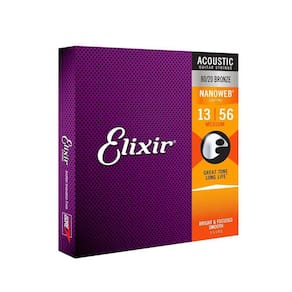 Encordoamento Violao Aco Elixir 013 Medium Bronze 80/20