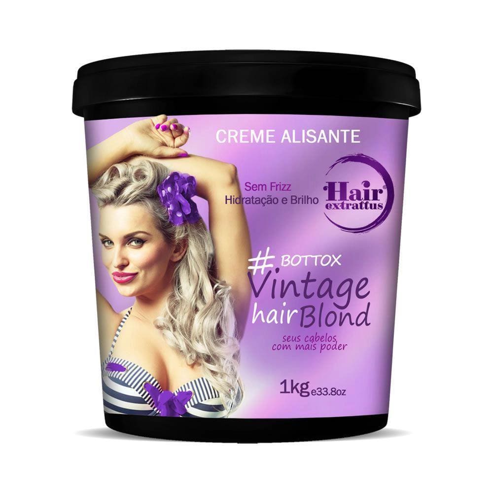Creme Alisante Hair Exttratus Bottox Vintage Hair Blond 1kg