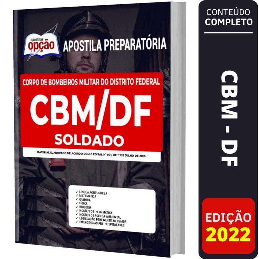 Apostila Concurso Cbm Df - Soldado