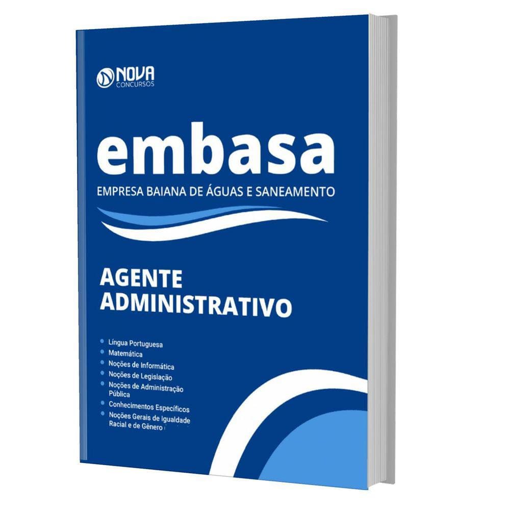 Apostila Embasa - Agente Administrativo