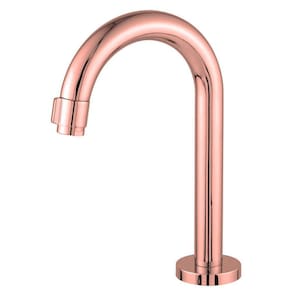 Torneira Lavatório Slim Tube Rose Gold Baixa 3491