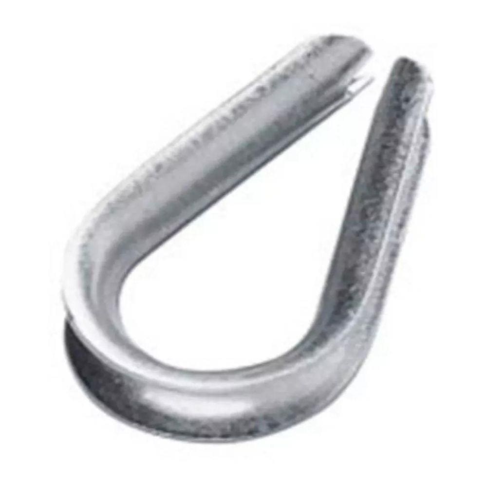 Sapatilha Para Cabo De Aço 5/16 - 50 Unidades