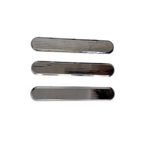 Piso Táil Elemento Solto Direcional Inox Frisado Dupla Face