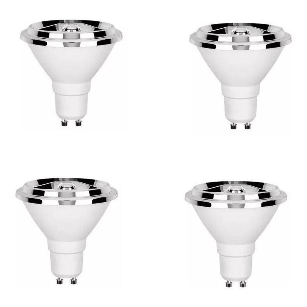 Kit 4 Lampada Led 4,8W Ar70 Quente 2700K Stella Sth8434/27