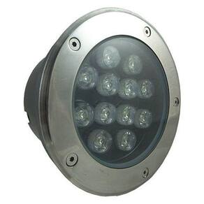 Balizador Spot Led Embutir Chao Para Solo 12W Prova D`Água
