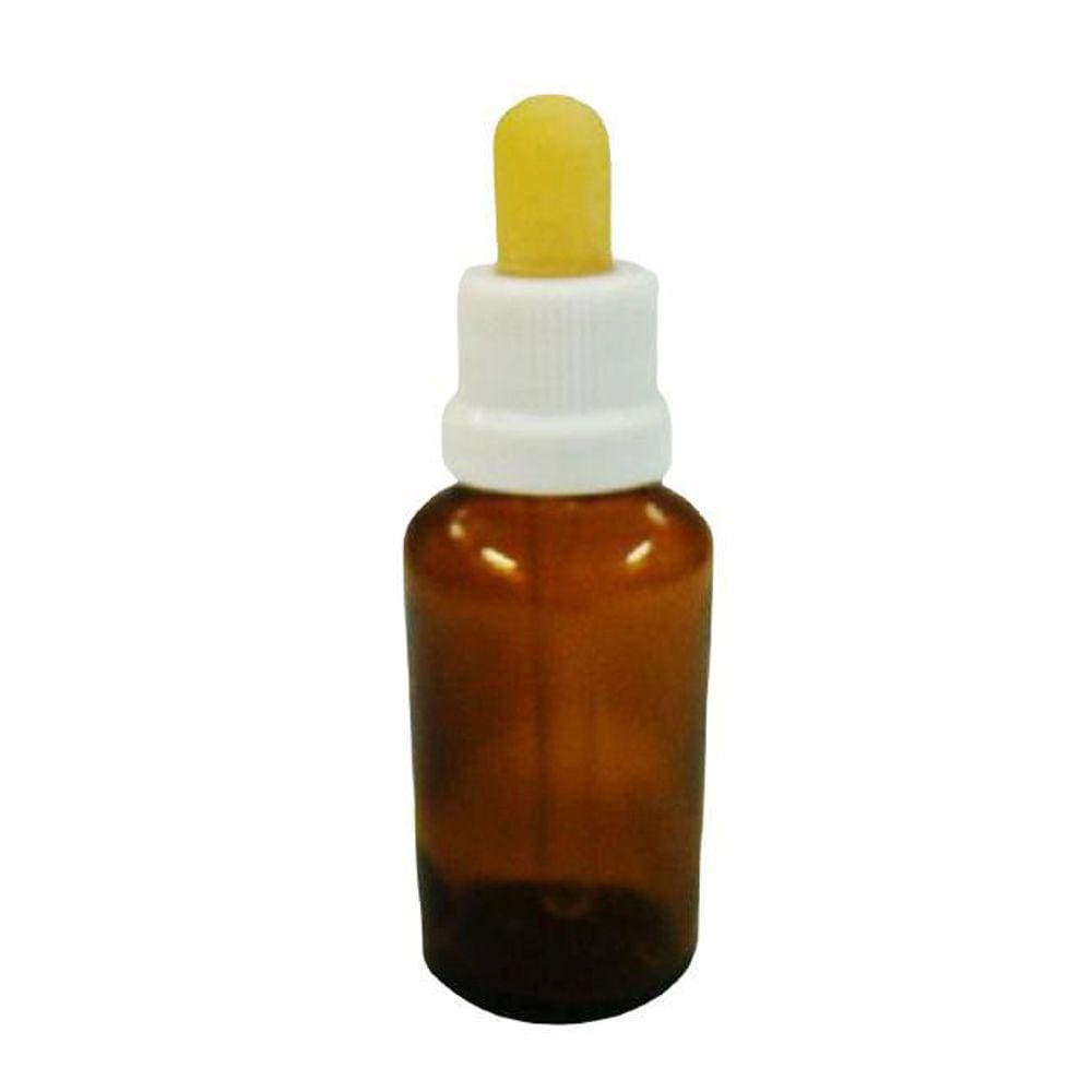 Frasco De Vidro Ambar 30ml Conta Gotas Kit Com 40Un