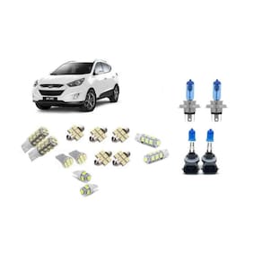 Kit Lâmpada Super Branca + Lâmpadas Led Hyundai Ix35