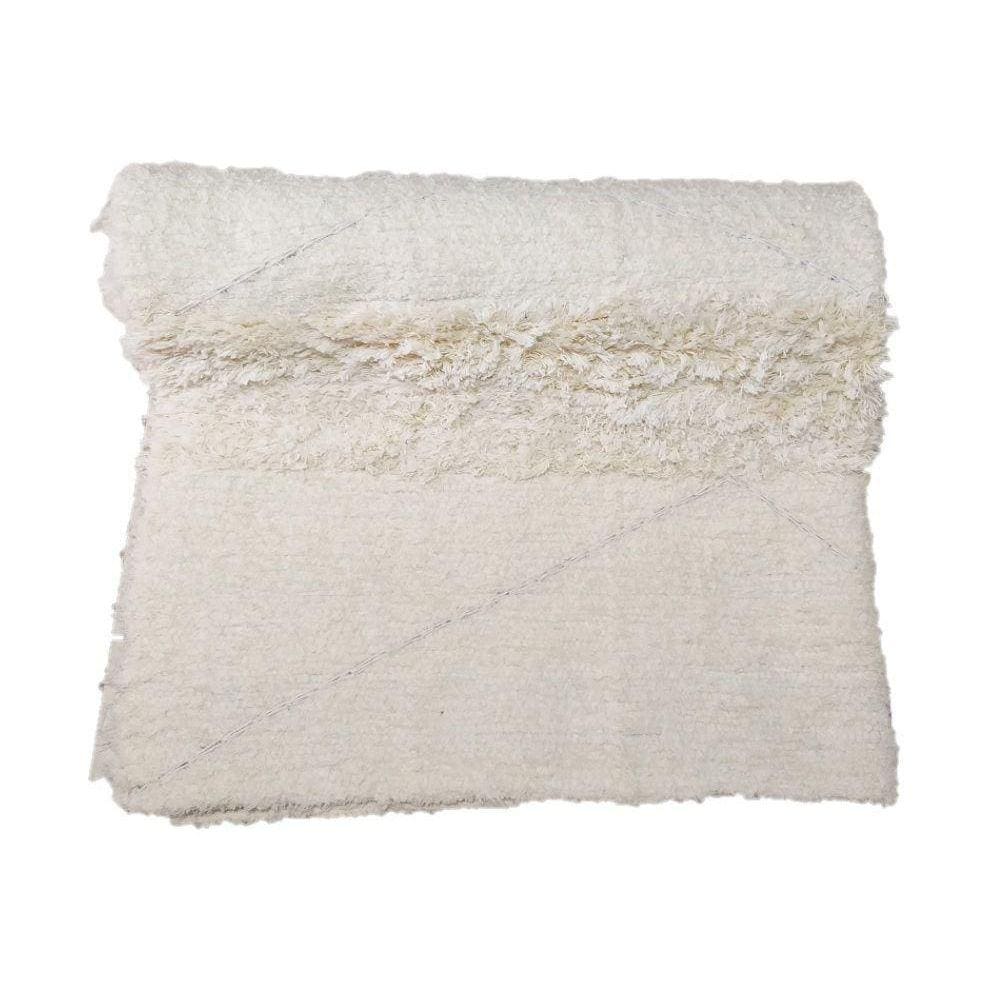 Tapete Para Sala Cru Bordado Boho 2.00X2.50