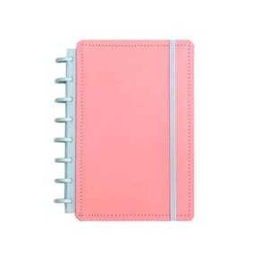 Caderno Inteligente Grande Rose Pastel UN PM