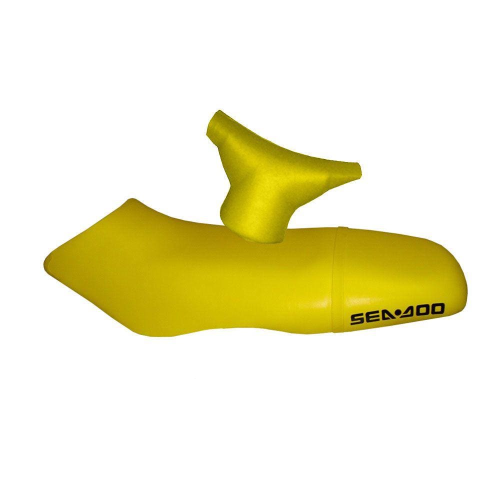 Kit Capa de Banco e Guidão para Jet Ski Sea-Doo Amarelo