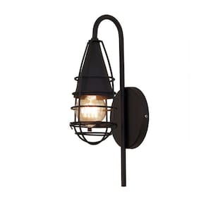 Luminária Arandela Parede Vintage Retrô Aramada Preto 5509