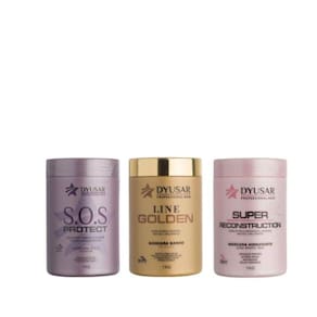 Terapia Capilar Kit Hidratação+Reconstrução+Nutrição Dyusar