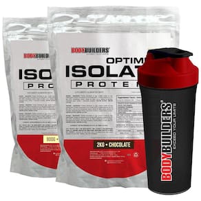 Kit Optimum Isolate Whey Protein 2Kg+ Optimum