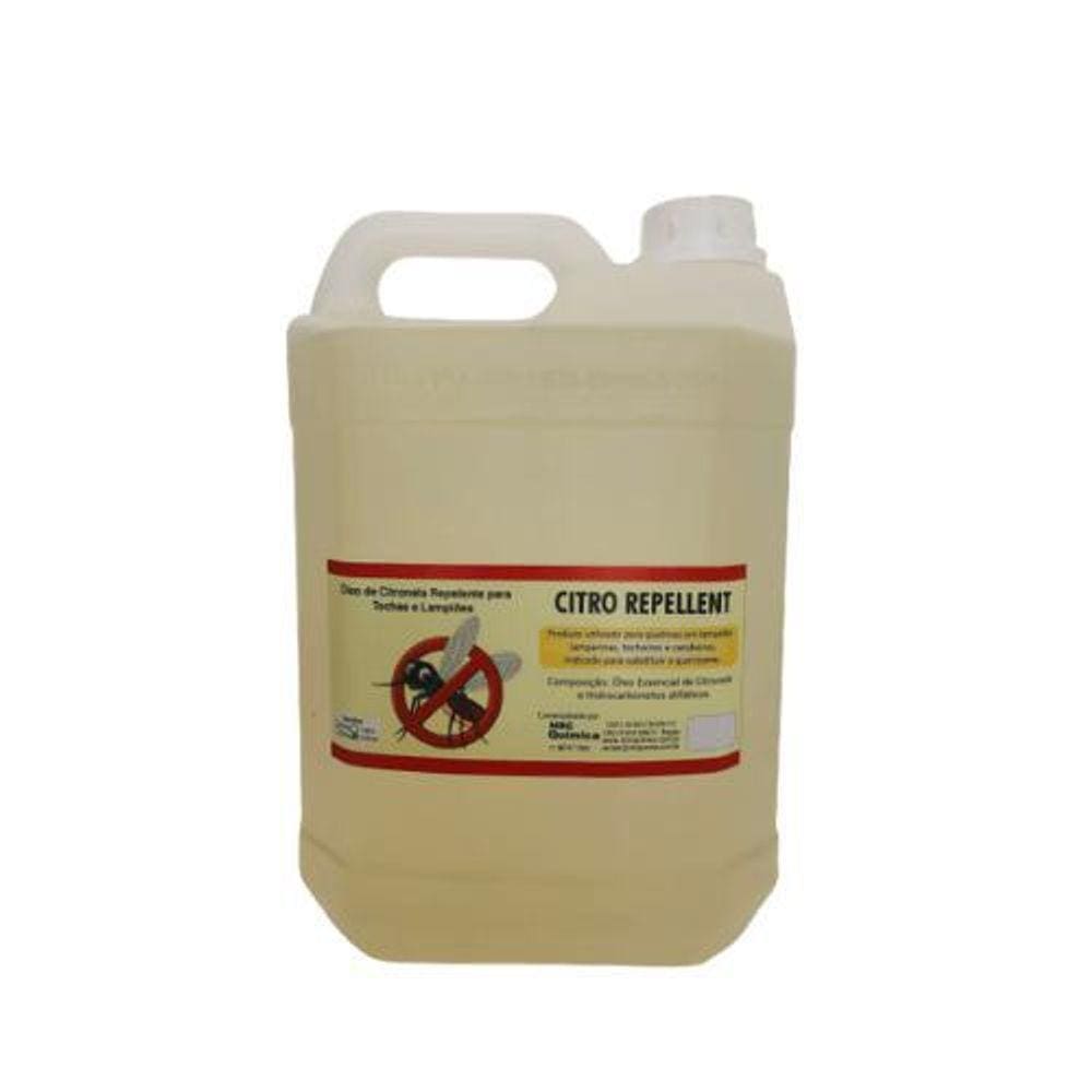 Óleo Citronela Para Tochas Lampiões E Lamparinas 5L