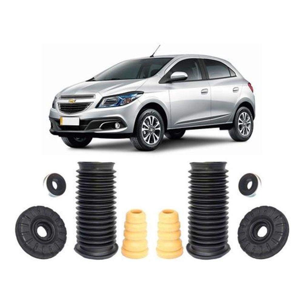 Par Kit Batente Suspensão Dianteira Chevrolet Onix 2013 2014