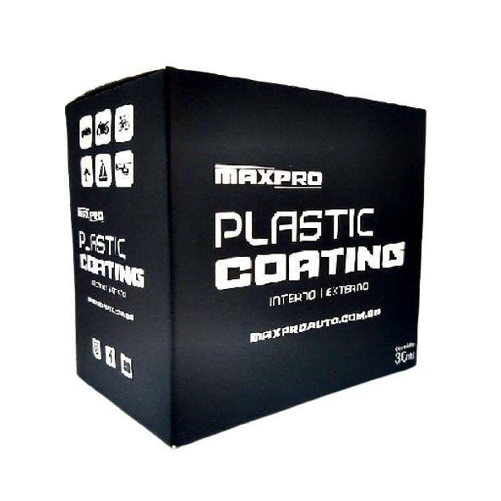 Vitrificador Para Plásticos Plastic Coating 30Ml Maxpro